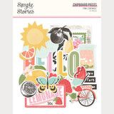 Simple Stories PRE-ORDER Pink Lemonade Chipboard Pieces (26318) Simple Stories PRE-ORDER Pink Lemonade Chipboard Pieces (26318)