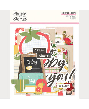 Simple Stories Pink Lemonade Journal Bits  (26320)