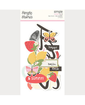 Simple Stories Pink Lemonade Simple Pages Pieces (26325)