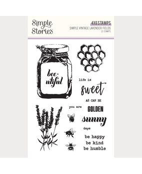 Simple Stories Simple Vintage Lavender Fields Stamps (26424)