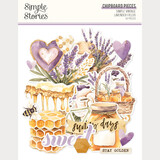 Simple Stories Simple Vintage Lavender Fields Chipboard Pieces (26425)