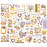 Simple Stories PRE-ORDER Simple Vintage Lavender Fields Bits & Pieces (26426)