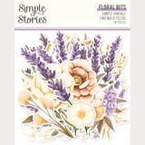 Simple Stories Simple Vintage Lavender Fields Floral Bits (26427)