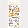 Simple Stories Simple Vintage Lavender Fields Foam Stickers (26430)
