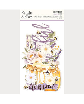 Simple Stories PRE-ORDER Simple Vintage Lavender Fields Simple Pages Pieces (26433)