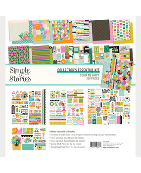 Simple Stories Color Me Happy Collector's Essential Kit (26501) Simple Stories Color Me Happy Collector's Essential Kit (26501)