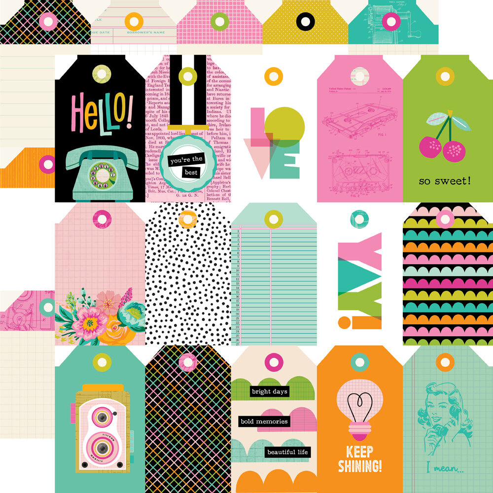 Simple Stories Color Me Happy 12x12 Inch Collection Kit (26500) Simple Stories Color Me Happy 12x12 Inch Collection Kit (26500)