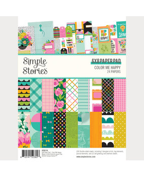 Simple Stories Color Me Happy 6x8 Inch Paper Pad (26516)