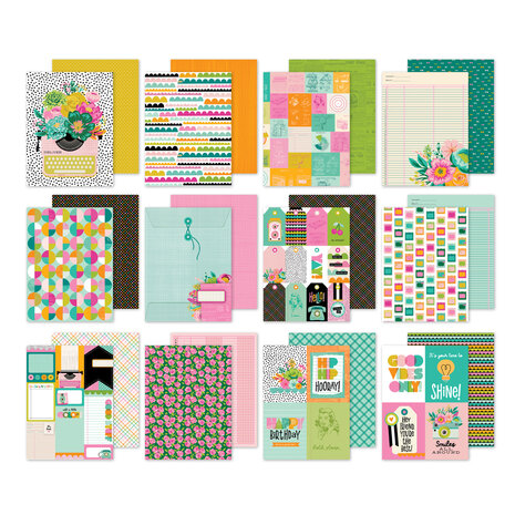Simple Stories Color Me Happy 6x8 Inch Paper Pad (26516)