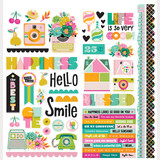 Simple Stories PRE-ORDER Color Me Happy Cardstock Stickers Icons (26502)
