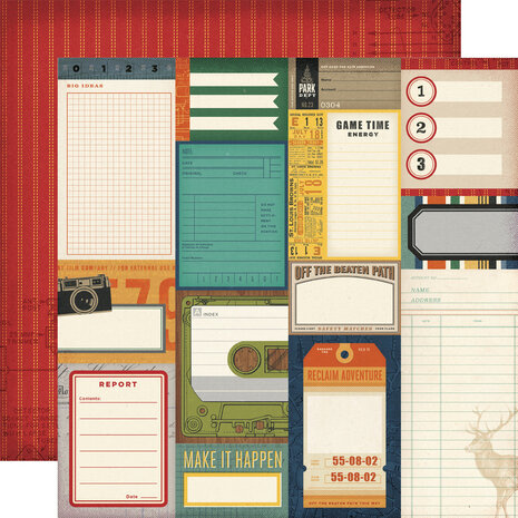 Simple Stories Rustic Legend 12x12 Inch Collection Kit (26600)