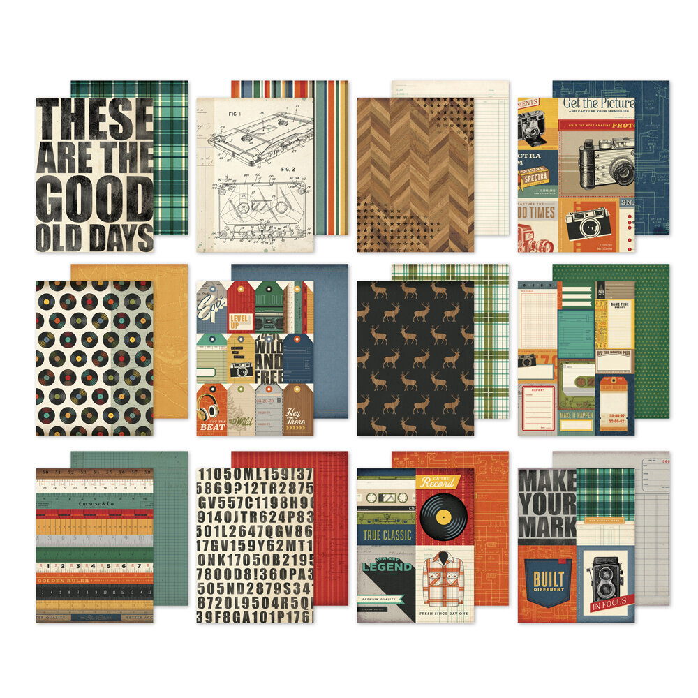 Simple Stories PRE-ORDER Rustic Legend 6x8 Inch Paper Pad (26616)