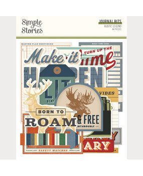 Simple Stories Rustic Legend Journal Bits (26620)