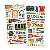 Simple Stories PRE-ORDER Rustic Legend Foam Stickers (26622)