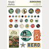 Simple Stories PRE-ORDER Rustic Legend Decorative Brads (26623)