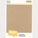 Simple Stories PRE-ORDER SN@P! Mini 6x8 Inch Chipboard Album (13328)