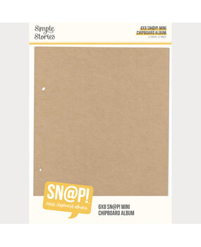 Simple Stories SN@P! Mini 6x8 Inch Chipboard Album (13328)