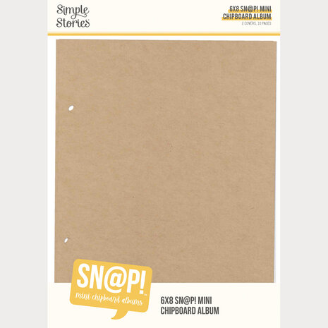 Simple Stories SN@P! Mini 6x8 Inch Chipboard Album (13328)