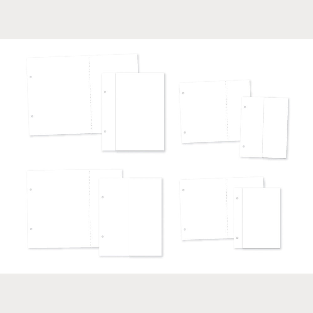 Simple Stories PRE-ORDER SN@P! Flip Page 4x6/6x8 Inch Binder Inserts (13329)