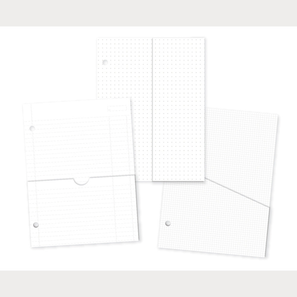 Simple Stories PRE-ORDER SN@P! Pocket 4x6 Inch Binder Inserts (13330)