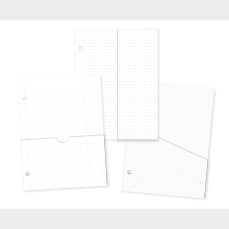 Simple Stories PRE-ORDER SN@P! Pocket 4x6 Inch Binder Inserts (13330)