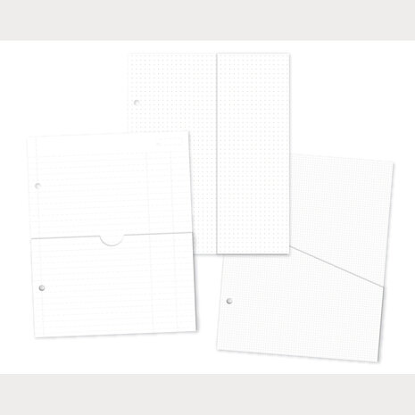 Simple Stories SN@P! Pocket 6x8 Inch Binder Inserts (13331)