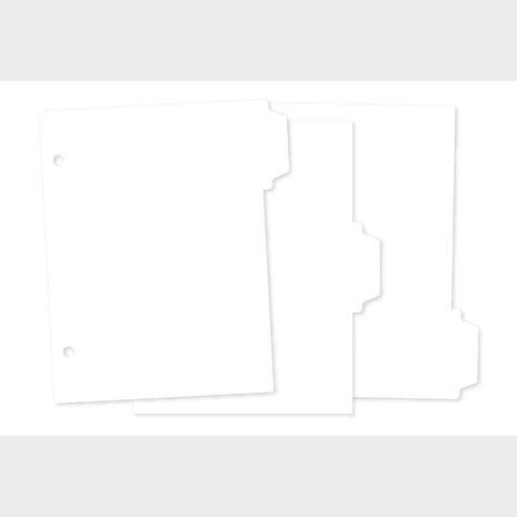 Simple Stories PRE-ORDER SN@P! Divider 4x6 Inch Binder Inserts (13332)