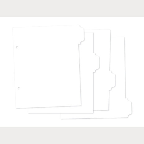 Simple Stories SN@P! Divider 6x8 Inch Binder Inserts (13333)