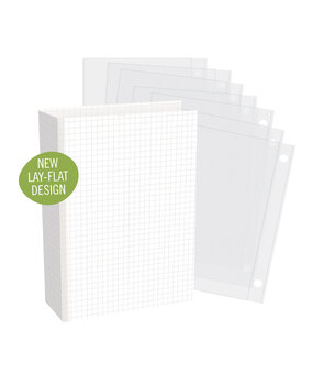 Simple Stories SN@P! Simple Grid 4x6 Inch Chipboard Binder (13334)