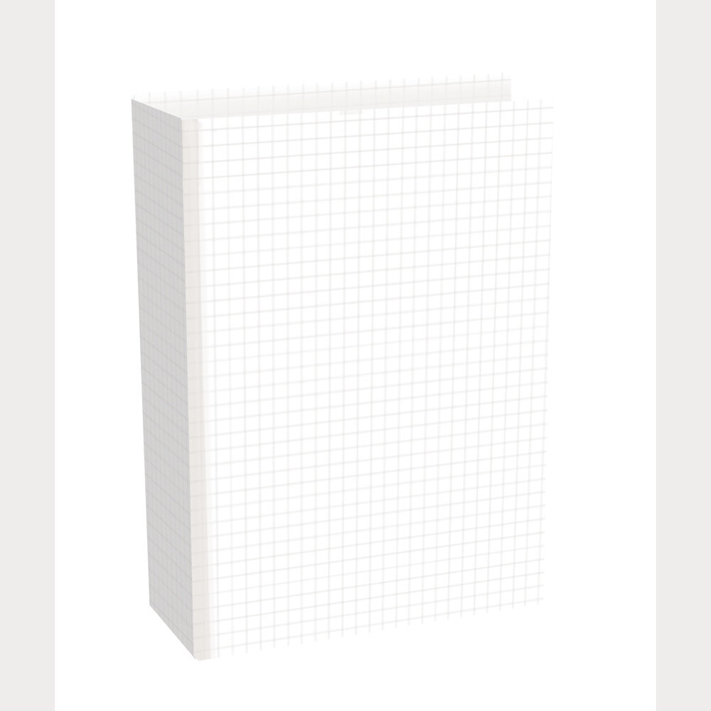 Simple Stories PRE-ORDER SN@P! Simple Grid 4x6 Inch Chipboard Binder (13334)