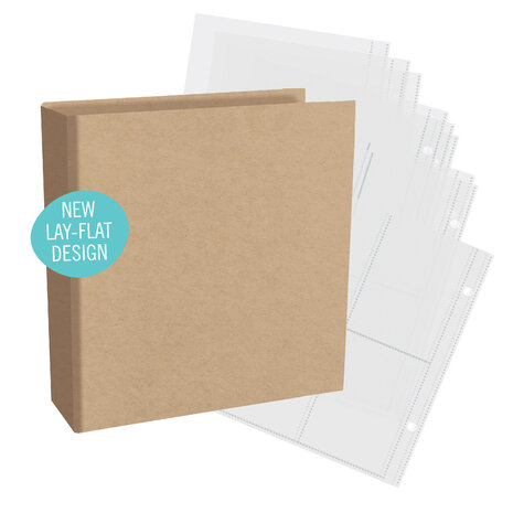 Simple Stories PRE-ORDER SN@P! Simple Kraft 6x8 Inch Chipboard Binder (13337) Simple Stories PRE-ORDER SN@P! Simple Kraft 6x8 Inch Chipboard Binder (13337)