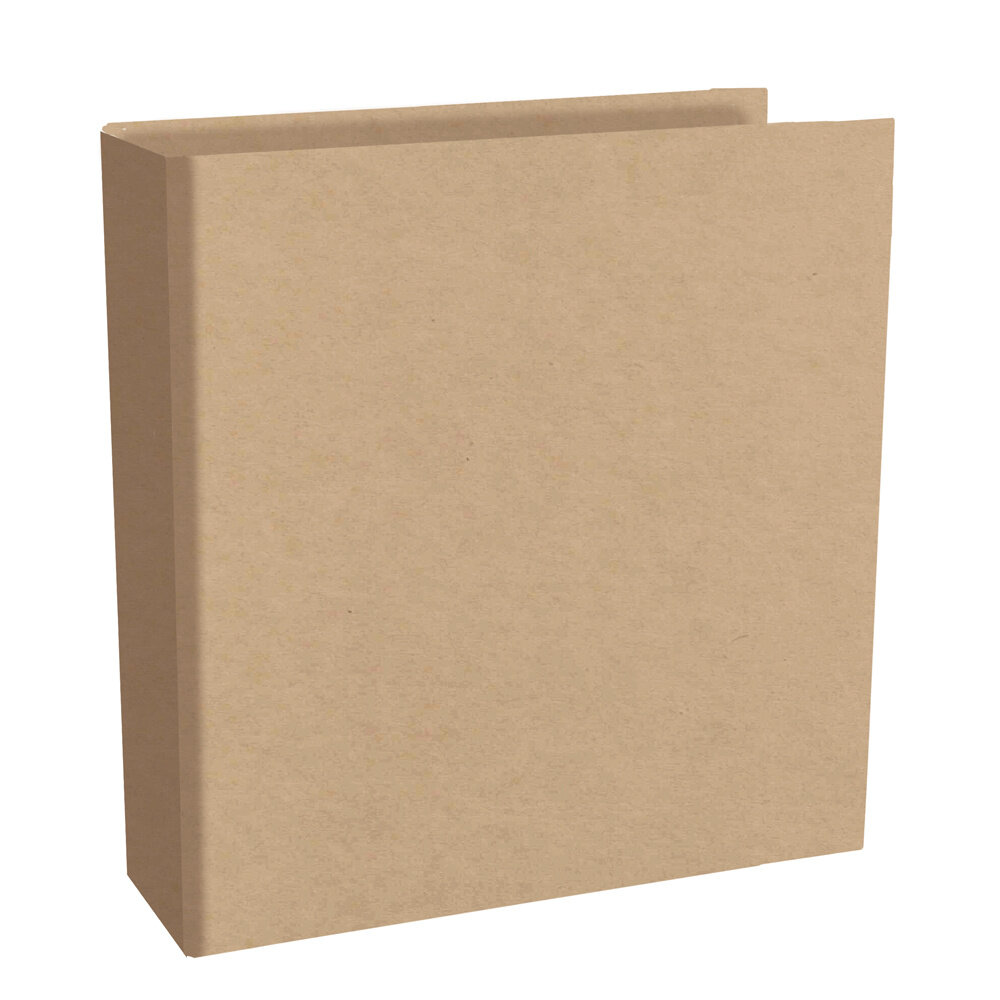 Simple Stories SN@P! Simple Kraft 6x8 Inch Chipboard Binder (13337)