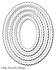 Die-Namics Stitched Mini Scallop Oval Stax (MFT-805) Die-Namics Stitched Mini Scallop Oval Stax (MFT-805)