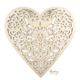 Mintay Woodies Decor Heart Hanger (MT-WD2-06)
