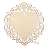Mintay Woodies Decor Heart Plaque (MT-WD2-07)