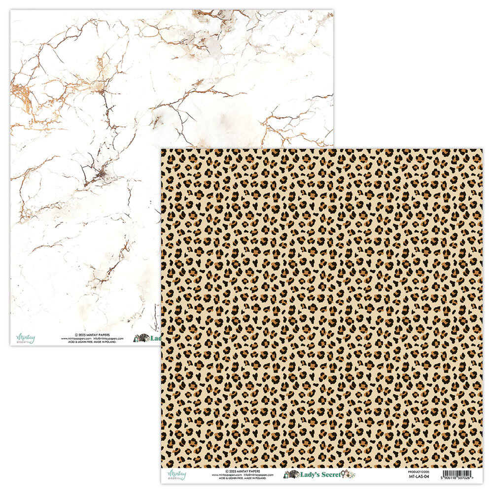 Mintay Lady's Secret 12x12 Inch Paper Pad (MT-LAS-07) Mintay Lady's Secret 12x12 Inch Paper Pad (MT-LAS-07)