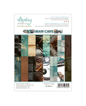 Mintay PRE-ORDER Man Cave 6x8 Inch AddOn Paper Pad (MT-MAN-11)