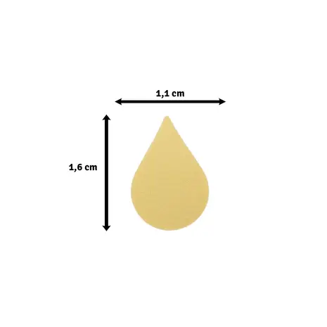 Vaessen Creative Figuurpons Small Druppel (21436-064)