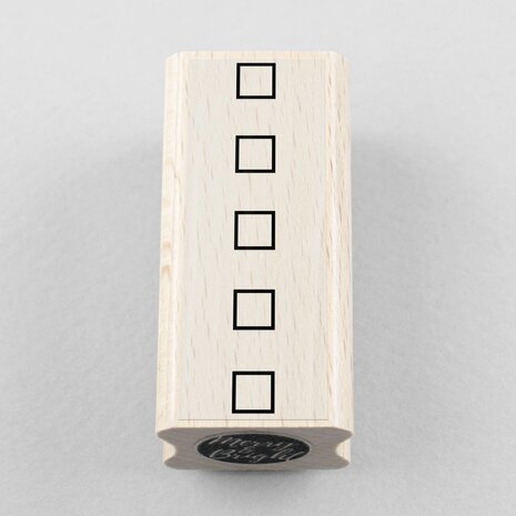Merry & Bright Wooden Stamp Checklist Square (1MB01463) Merry & Bright Wooden Stamp Checklist Square (1MB01463)