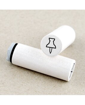 Merry & Bright Mini Wooden Stamp Pin (1MB00462)