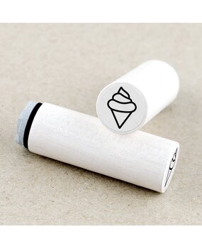 Merry & Bright Mini Wooden Stamp Ice Cream (1MB00482)