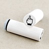 Merry & Bright Mini Wooden Stamp Middle Finger (1MB00545)