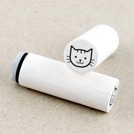 Merry & Bright Mini Wooden Stamp Cat (1MB00912) Merry & Bright Mini Wooden Stamp Cat (1MB00912)