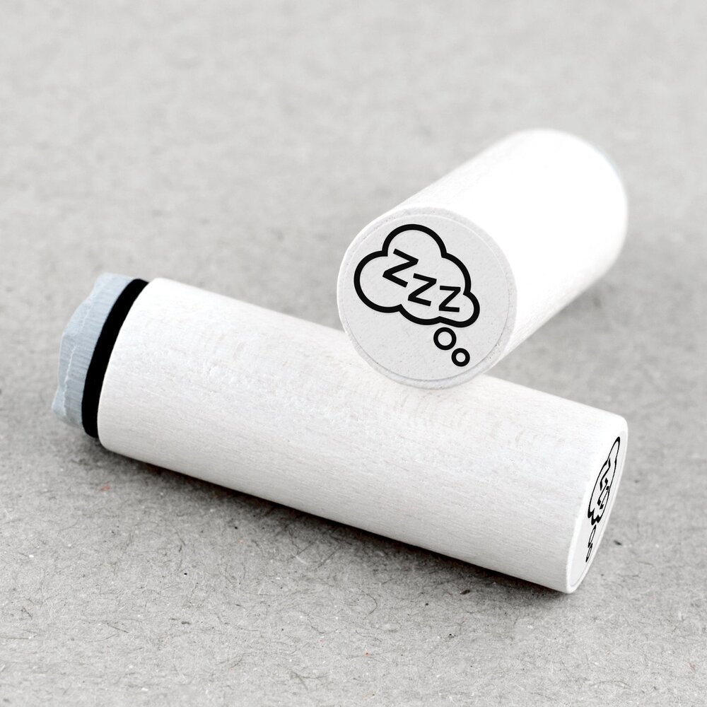 Merry & Bright Mini Wooden Stamp Sleeping (1MB01173) Merry & Bright Mini Wooden Stamp Sleeping (1MB01173)