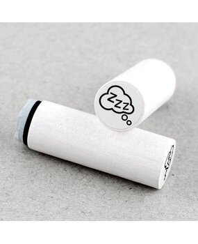 Merry & Bright Mini Wooden Stamp Sleeping (1MB01173)