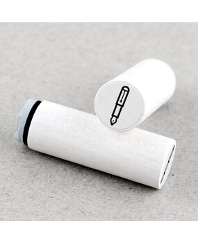 Merry & Bright Mini Wooden Stamp Fountain Pen (1MB01219)