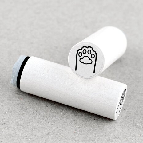 Merry & Bright Mini Wooden Stamp Cat Paw (1MB01348) Merry & Bright Mini Wooden Stamp Cat Paw (1MB01348)