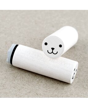 Merry & Bright Mini Wooden Stamp Animal Face (1MB01984)