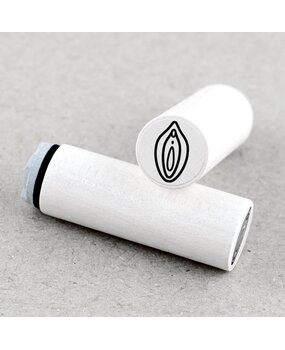 Merry & Bright Mini Wooden Stamp Vulva (1MB02294)