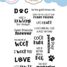 Elizabeth Craft Designs Dog Days A6 Clear Stamps Sentiments (CS442) Elizabeth Craft Designs Dog Days A6 Clear Stamps Sentiments (CS442)